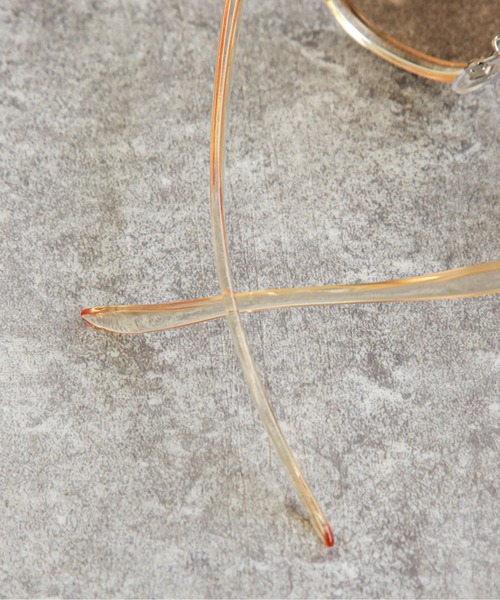 feepur(フェピュール)の「【UVカット】ボストンサングラス(サングラス・レディース・クリア・FREE)」の9枚目の写真