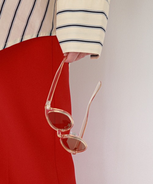 feepur(フェピュール)の「【UVカット】ボストンサングラス(サングラス・レディース・クリア・FREE)」の3枚目の写真