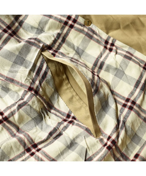 Aquascutum（アクアスキュータム）の「【ヴィンテージ古着】70's Aquascutum/アクアスキュータム チェックライナー トレンチコート（トレンチコート・メンズ・ベージュ・LARGE）」の9枚目の写真