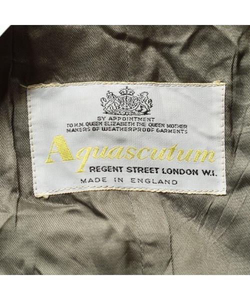 Aquascutum（アクアスキュータム）の「【ヴィンテージ古着】70's Aquascutum/アクアスキュータム チェックライナー トレンチコート（トレンチコート・メンズ・ベージュ・LARGE）」の3枚目の写真