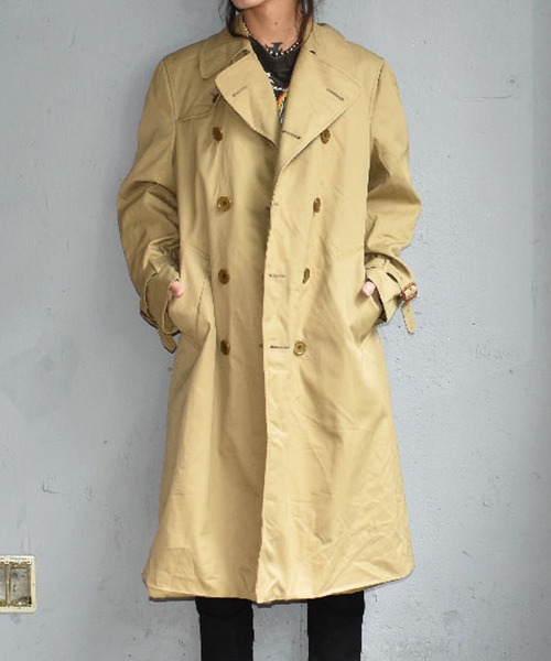 Aquascutum（アクアスキュータム）の「【ヴィンテージ古着】70's Aquascutum/アクアスキュータム チェックライナー トレンチコート（トレンチコート・メンズ・ベージュ・LARGE）」の11枚目の写真