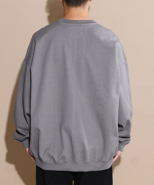 1 HUGE SWEAT マーカウェア MARKAWARE (マーカウェア)｜HUGE SWEAT FOREST GRAY 正規取扱店