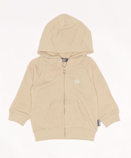 ガーゼ裏毛ジップパーカー6239K(ボトム別売)