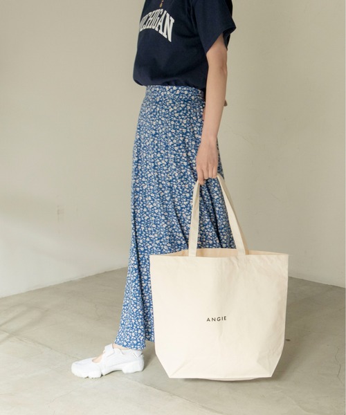 ANGIE(アンジー)の「【UNITED ATHLE】ANGIEロゴトートバック(エコバッグ/サブバッグ・レディース・ホワイト×レッド/ホワイト×グリーン/ホワイト×ブルー/ホワイト×ブラック・FREE)」の18枚目の写真