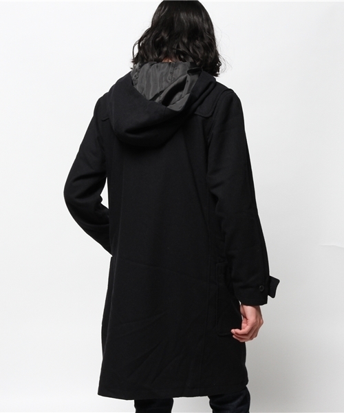 OUTLET（アウトレット）の「【Ciaopanic】カシ混ロングダッフル（ダッフルコート・メンズ・グレー/ネイビー・MEDIUM/LARGE）」の5枚目の写真