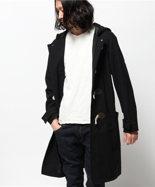 OUTLET（アウトレット）の「【Ciaopanic】カシ混ロングダッフル（ダッフルコート・メンズ・グレー/ネイビー・MEDIUM/LARGE）」の6枚目の写真