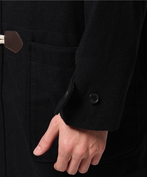 OUTLET（アウトレット）の「【Ciaopanic】カシ混ロングダッフル（ダッフルコート・メンズ・グレー/ネイビー・MEDIUM/LARGE）」の9枚目の写真