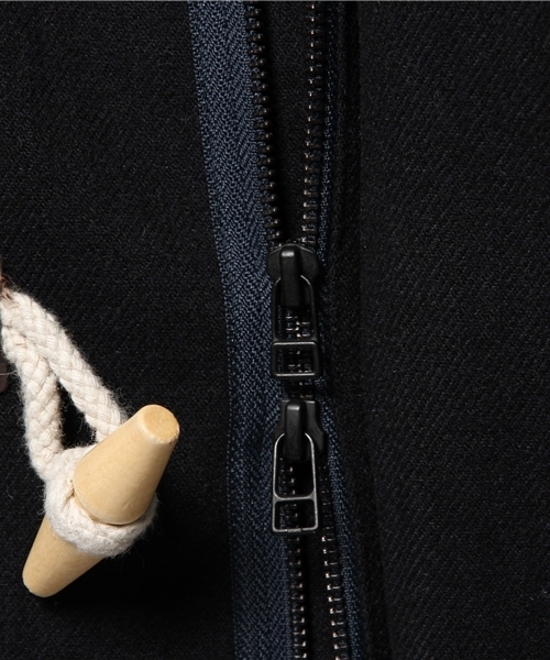 OUTLET（アウトレット）の「【Ciaopanic】カシ混ロングダッフル（ダッフルコート・メンズ・グレー/ネイビー・MEDIUM/LARGE）」の12枚目の写真