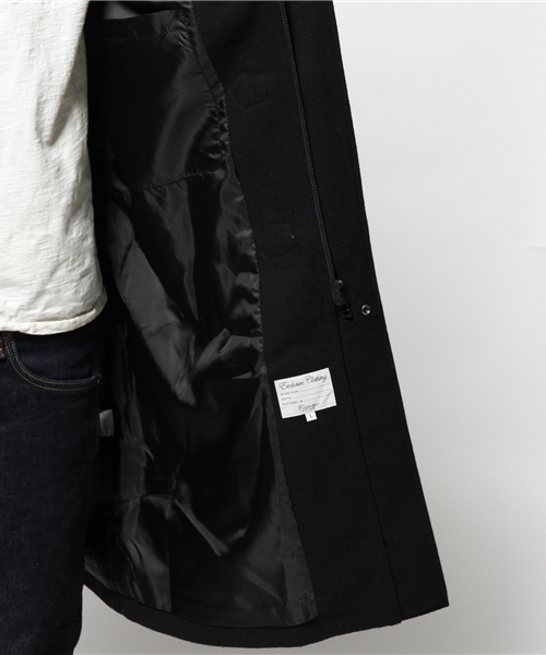 OUTLET（アウトレット）の「【Ciaopanic】カシ混ロングダッフル（ダッフルコート・メンズ・グレー/ネイビー・MEDIUM/LARGE）」の13枚目の写真