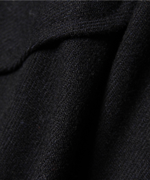 OUTLET（アウトレット）の「【Ciaopanic】カシ混ロングダッフル（ダッフルコート・メンズ・グレー/ネイビー・MEDIUM/LARGE）」の14枚目の写真