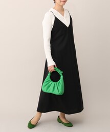 UNTITLED | リッチトロピカルクロスワンピース(ワンピース)