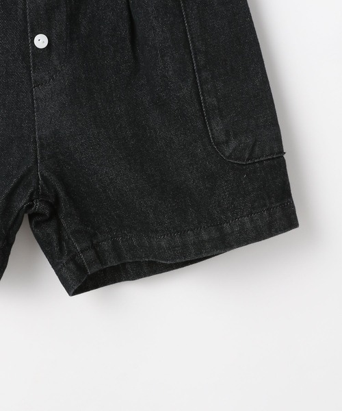 LOWRYS FARM(ローリーズファーム)の「デニムマエボタンショートパンツ 262370(デニムパンツ・キッズ・ブラック/ワンウォッシュ・110cm/120cm/130cm/140cm/150cm)」の10枚目の写真