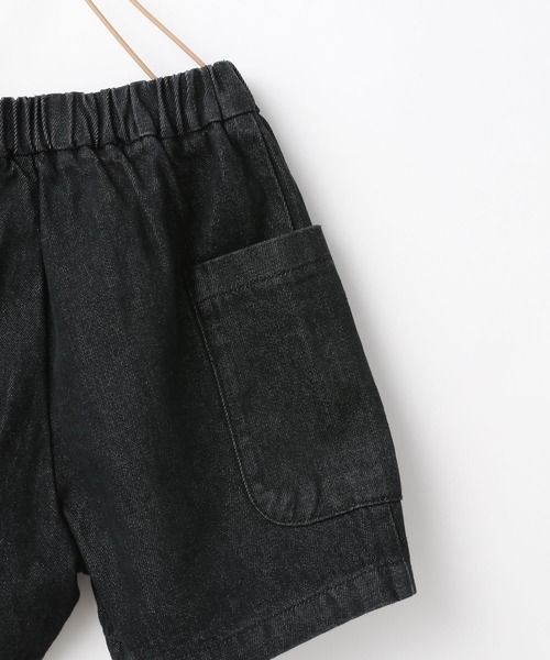 LOWRYS FARM(ローリーズファーム)の「デニムマエボタンショートパンツ 262370(デニムパンツ・キッズ・ブラック/ワンウォッシュ・110cm/120cm/130cm/140cm/150cm)」の13枚目の写真