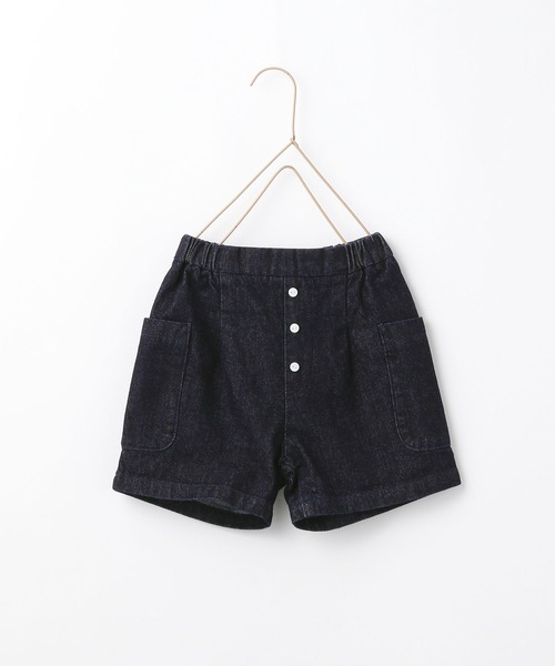 LOWRYS FARM(ローリーズファーム)の「デニムマエボタンショートパンツ 262370(デニムパンツ・キッズ・ブラック/ワンウォッシュ・110cm/120cm/130cm/140cm/150cm)」の15枚目の写真