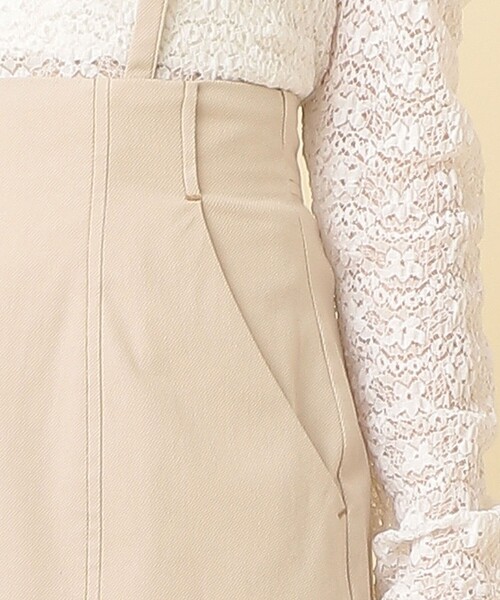 ME COUTURE（ミークチュール）の「2WAYペプラムタイトスカート（デニムスカート・レディース・インディゴブルー/アイボリー・1/0）」の16枚目の写真