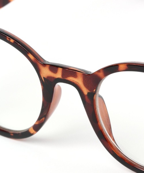 Me%(ミィパーセント)の「ボストンフレームメガネ(メガネ・レディース・ダークブラウン/ブラック系その他/その他・FREE)」の10枚目の写真