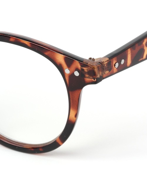 Me%(ミィパーセント)の「ボストンフレームメガネ(メガネ・レディース・ダークブラウン/ブラック系その他/その他・FREE)」の11枚目の写真