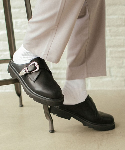 RAGEBLUE（レイジブルー）の「ボリュームソール/クロックシューズ/265969（サンダル・メンズ・ブラック/ブラック系その他・MEDIUM/LARGE）」の2枚目の写真