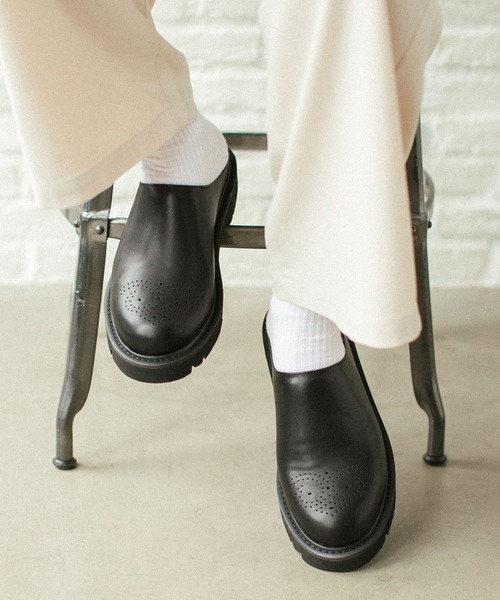 RAGEBLUE（レイジブルー）の「ボリュームソール/クロックシューズ/265969（サンダル・メンズ・ブラック/ブラック系その他・MEDIUM/LARGE）」の5枚目の写真