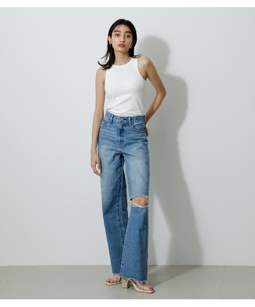 AZUL by moussy（アズールバイマウジー）の「BASIC AMERICAN SLEEVE