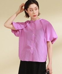 Ray BEAMS | Ray BEAMS / ボリューム レイヤー スリーブ ブラウス(シャツ/ブラウス)