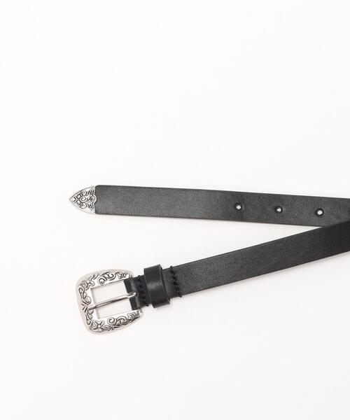agnes b.(アニエスベー)の「AB66 E CEINTURE キッズ ベルト(ベルト・キッズ・ブラック・65)」の4枚目の写真