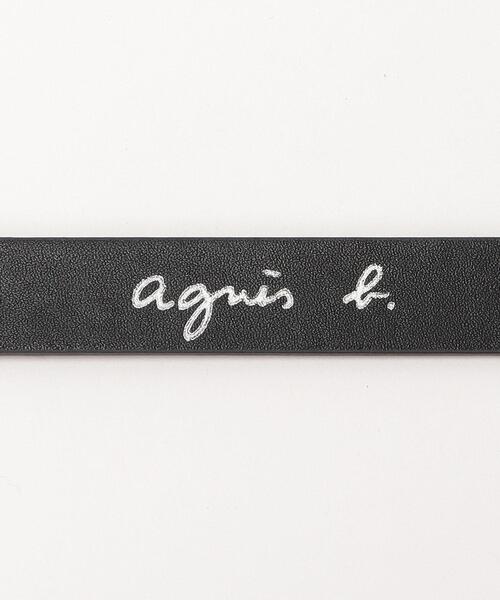 agnes b.(アニエスベー)の「AB66 E CEINTURE キッズ ベルト(ベルト・キッズ・ブラック・65)」の5枚目の写真