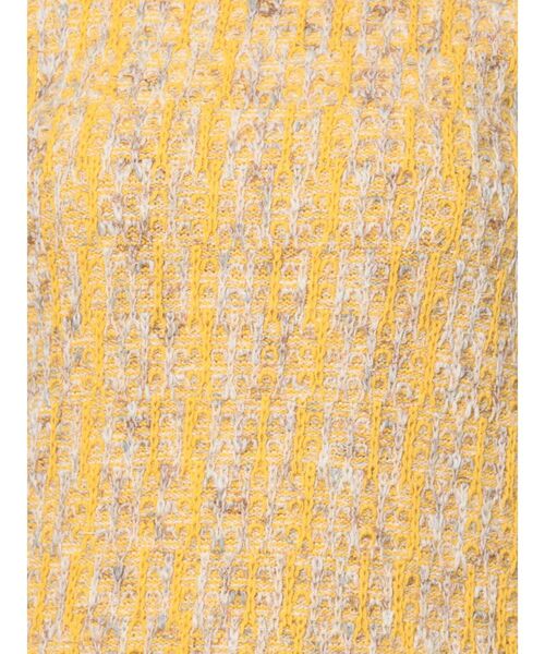 LAGUNAMOON（ラグナムーン）の「ツイードニットプルオーバー（ニット/セーター・レディース・ホワイト/イエロー/ベージュ・FREE）」の14枚目の写真