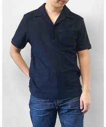 SCOTCH&SODA | リラックス ソリッド ニットポロシャツ【164537】(シャツ/ブラウス)