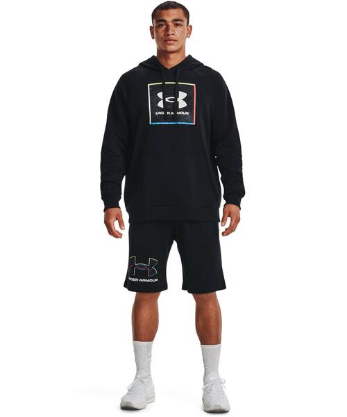 UNDER ARMOUR(アンダーアーマー)の「UAライバルフリース ショーツ グラフィック(トレーニング/メンズ)(その他パンツ・メンズ・ブラック/グレー・3XL/M/XL/XXL/L/S)」の2枚目の写真