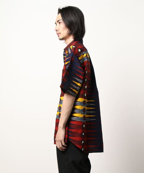 MONITALY（モニタリー）の「MONITALY | バティック半袖シャツ MEN（シャツ/ブラウス・メンズ・A/B・SMALL/MEDIUM）」の4枚目の写真