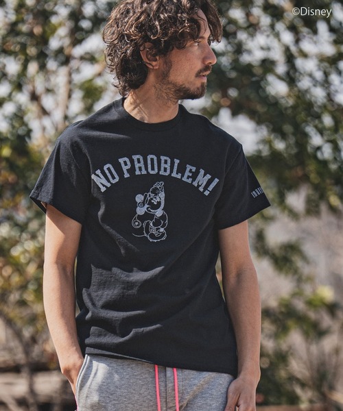 felkod(フィルコッド)の「mt7816- NO PROBLEM Mickey / Print Tee Tシャツ(Tシャツ/カットソー・メンズ・ホワイト/ブラック/アクア・S/M/L)」の10枚目の写真