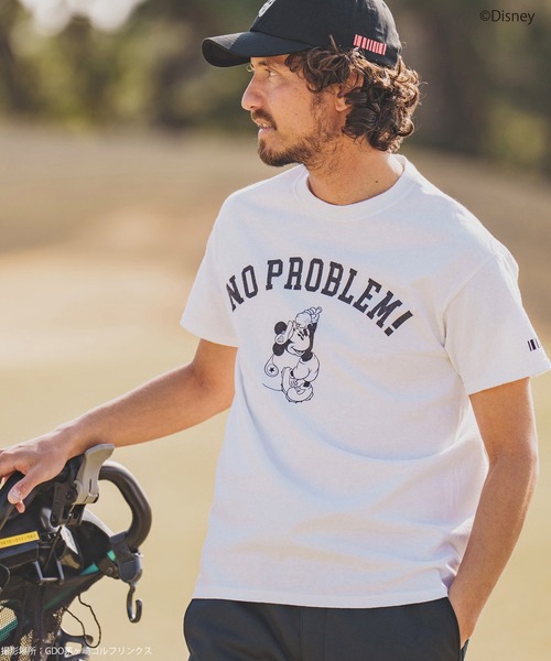 felkod(フィルコッド)の「mt7816- NO PROBLEM Mickey / Print Tee Tシャツ(Tシャツ/カットソー・メンズ・ホワイト/ブラック/アクア・S/M/L)」の14枚目の写真