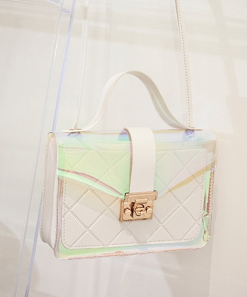 En serio TOKYO(エンソリオトーキョー)の「【SELECT a.c.c】アクリルホログラフ バック/oku-bag-437-7(ハンドバッグ・レディース・その他1/その他5/その他4/その他2/その他3・FREE)」の2枚目の写真