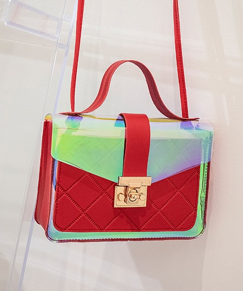 En serio TOKYO(エンソリオトーキョー)の「【SELECT a.c.c】アクリルホログラフ バック/oku-bag-437-7(ハンドバッグ・レディース・その他1/その他5/その他4/その他2/その他3・FREE)」の1枚目の写真