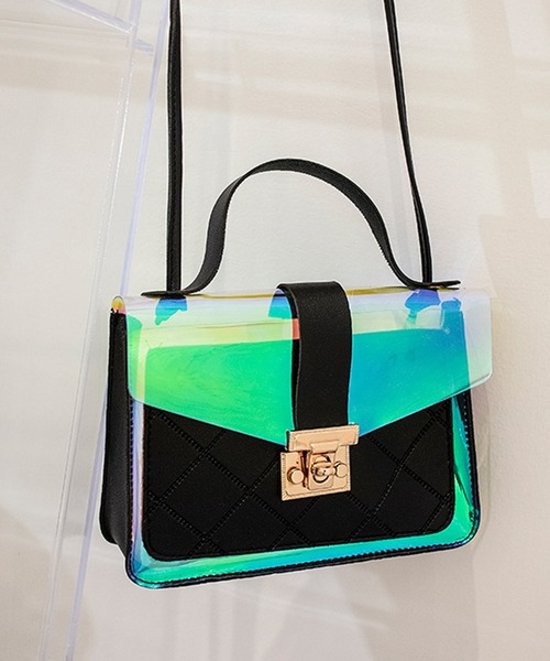 En serio TOKYO(エンソリオトーキョー)の「【SELECT a.c.c】アクリルホログラフ バック/oku-bag-437-7(ハンドバッグ・レディース・その他1/その他5/その他4/その他2/その他3・FREE)」の3枚目の写真