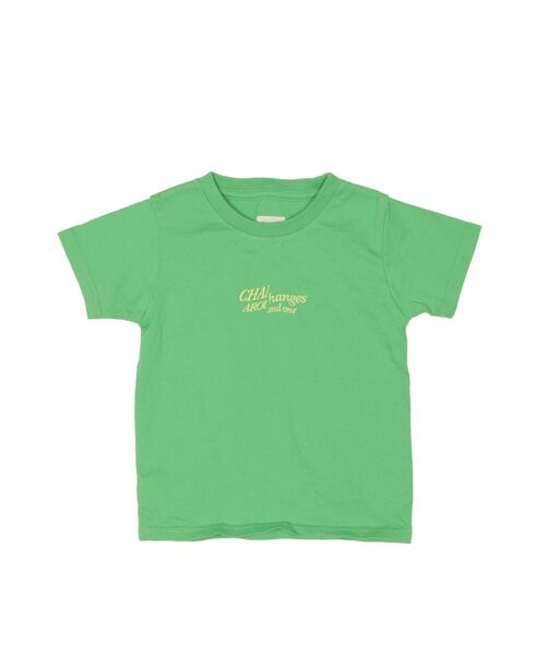Ungrid（アングリッド）の「Kids カラーロゴルーズTee（Tシャツ/カットソー・キッズ・オフホワイト/グリーン/ピンク/オレンジ・120/100）」の22枚目の写真