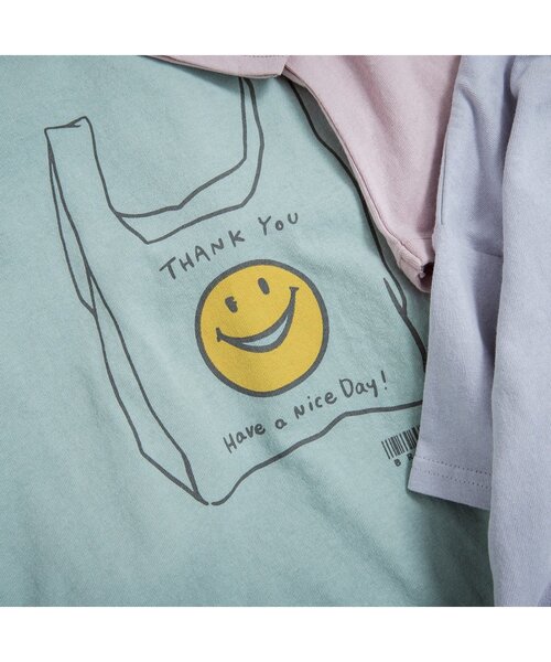 BREEZE（ブリーズ）の「WEB限定 5柄ゆる手書きプリントTシャツ（Tシャツ/カットソー・キッズ・オフホワイト/グレー/ピンク/イエロー/ミント・80/120/100/140/130/110/90）」の10枚目の写真