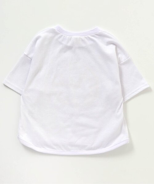 BREEZE（ブリーズ）の「WEB限定 5柄ゆる手書きプリントTシャツ（Tシャツ/カットソー・キッズ・オフホワイト/グレー/ピンク/イエロー/ミント・80/120/100/140/130/110/90）」の15枚目の写真