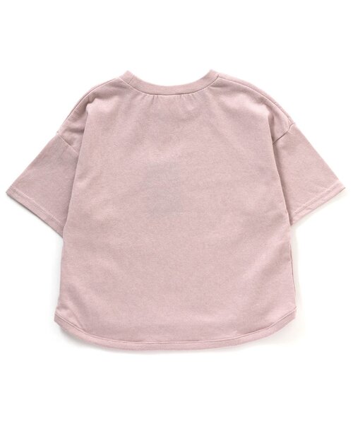 BREEZE（ブリーズ）の「WEB限定 5柄ゆる手書きプリントTシャツ（Tシャツ/カットソー・キッズ・オフホワイト/グレー/ピンク/イエロー/ミント・80/120/100/140/130/110/90）」の16枚目の写真