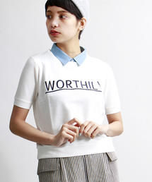 WEGO | WEGO/襟付き刺繍スウェット(スウェット)