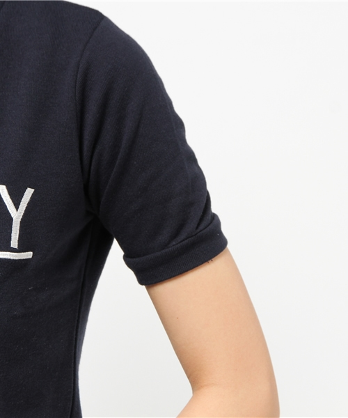 WEGO（ウィゴー）の「WEGO/襟付き刺繍スウェット（スウェット・レディース・オフホワイト/杢グレー/ネイビー・FREE）」の9枚目の写真