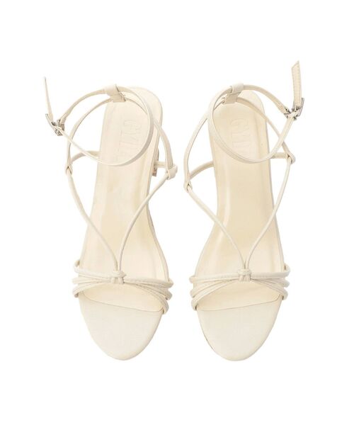 GYDA（ジェイダ）の「ストラップデザインコルクヒールサンダル（サンダル・レディース・オフホワイト/ブラック・MEDIUM/SMALL/LARGE）」の13枚目の写真