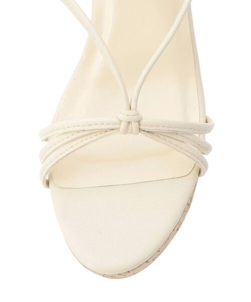 GYDA（ジェイダ）の「ストラップデザインコルクヒールサンダル（サンダル・レディース・オフホワイト/ブラック・MEDIUM/SMALL/LARGE）」の16枚目の写真