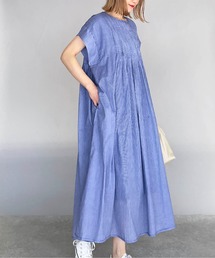 PICCIN | ハンドメイドピンタックコットンワンピース(ワンピース)