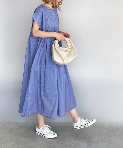 PICCIN（ピッチン）の「ハンドメイドピンタックコットンワンピース