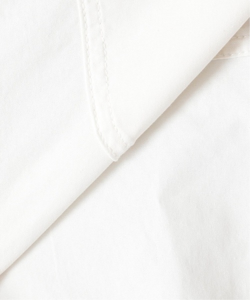 JOURNAL STANDARD relume（ジャーナルスタンダード　レリューム）の「【HOUSE HOLD / ハウスホールド】オーバーサイズシャンブレー半袖シャツ（シャツ/ブラウス・メンズ・ホワイト/ネイビー/ブルー/グリーン・2/4/3）」の6枚目の写真