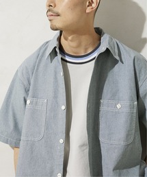 JOURNAL STANDARD relume | 【HOUSE HOLD / ハウスホールド】オーバーサイズ シャンブレー半袖シャツ(シャツ/ブラウス)