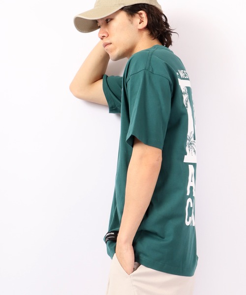 FUNALIVE(ファンアライブ)の「Sunsweet LOSANGELESロゴ半袖Tシャツ(Tシャツ/カットソー・メンズ・ブラック/グリーン・L/M)」の8枚目の写真