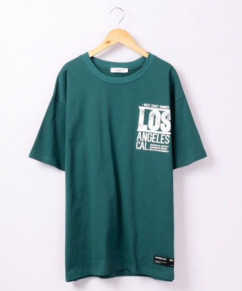 FUNALIVE(ファンアライブ)の「Sunsweet LOSANGELESロゴ半袖Tシャツ(Tシャツ/カットソー・メンズ・ブラック/グリーン・L/M)」の14枚目の写真